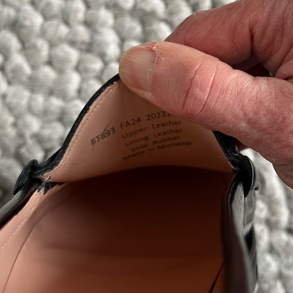 New J.Crew Winona lug-sole penny loafers in spazzolato leather size 8 - Picture 5 of 11